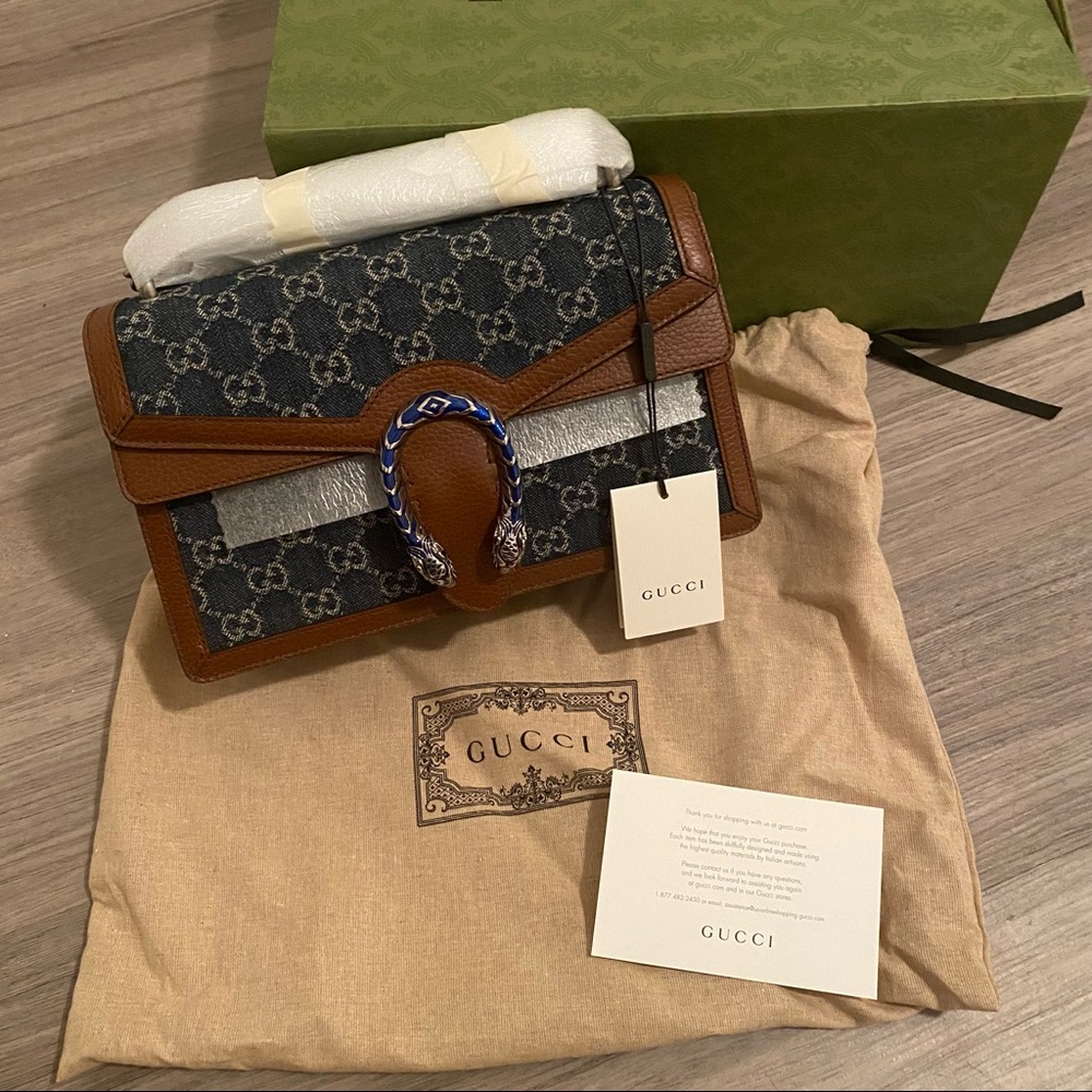 Gucci Denim Dionysus (full size small)